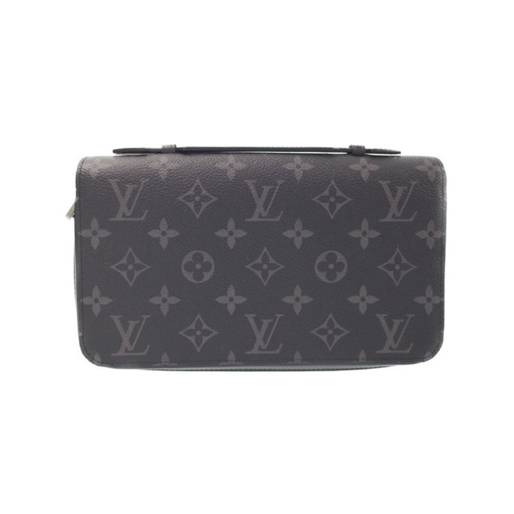 Louis Vuitton Wallet Eclipse Zip Long Monogram Bl… - image 1